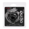 alpha ring by Calextotics Ballstretcher en silicone Alpha Dual 37 mm Noir